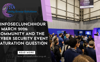 #InfosecLunchHour 4 March 2026: Community and the Cyber Security Event Saturation Question